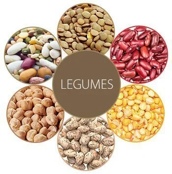 Legumes are rich in protein - a real dieter's friend.