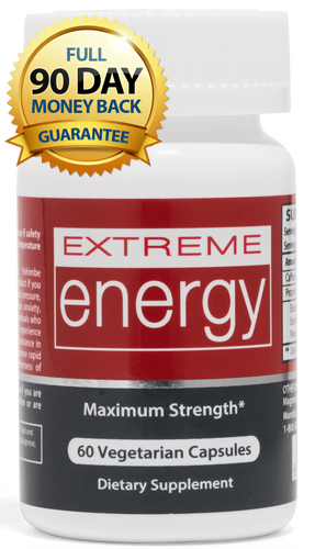 Herbal Nitro Extreme Energy bottle — all-natural energy pills