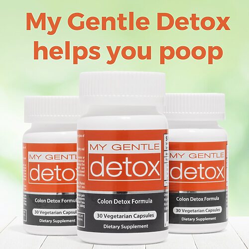 My Gentle Detox helps you poop