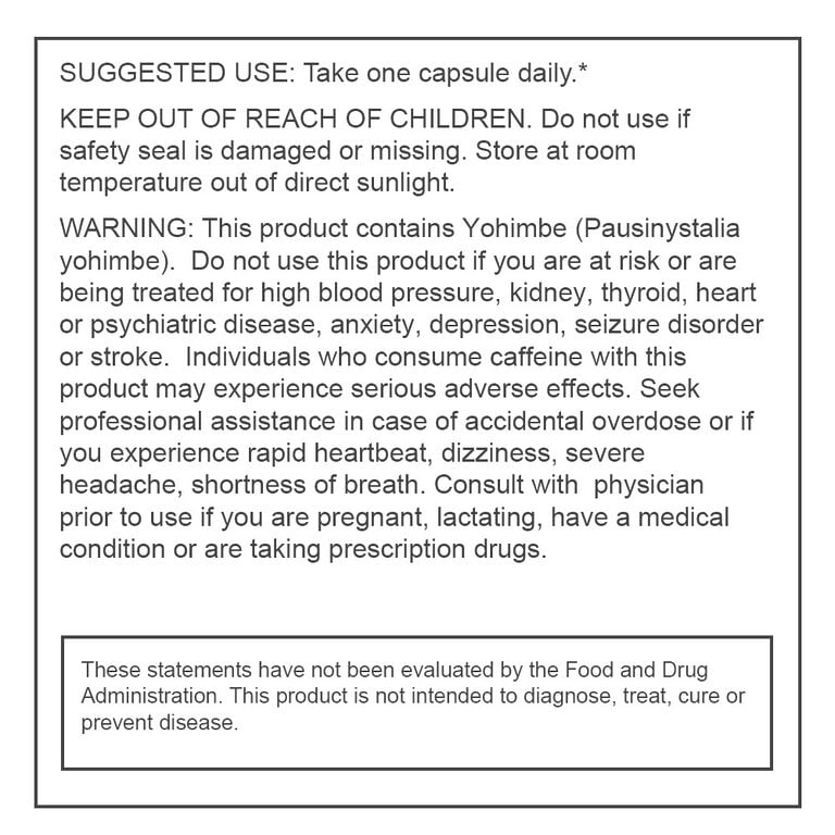 Herbal Nitro Extreme Energy Pills Maximum Strength Energy Supplement