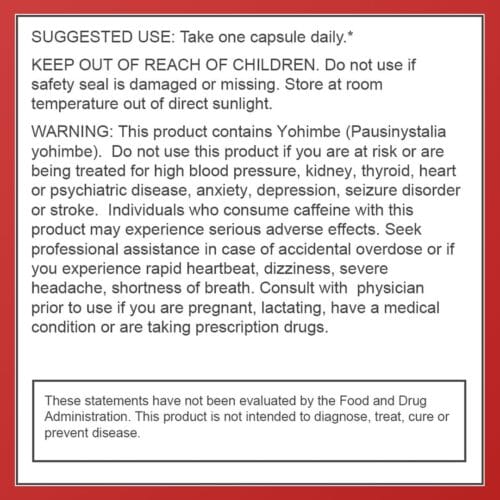 extreme energy warning label